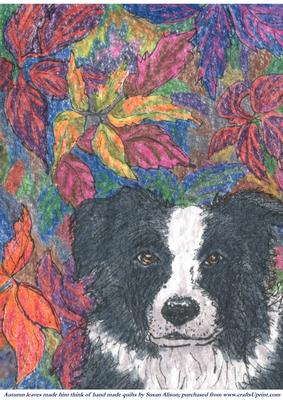 Autumn Leaves Made Him Think of Hand Made Quilts