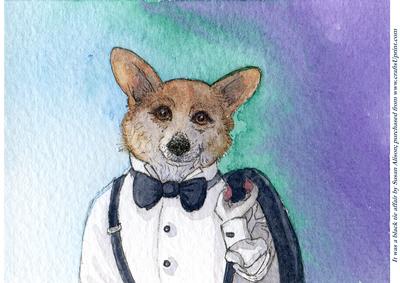 It Was a Black Tie Affair