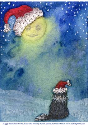 Happy Christmas to the Moon and Back