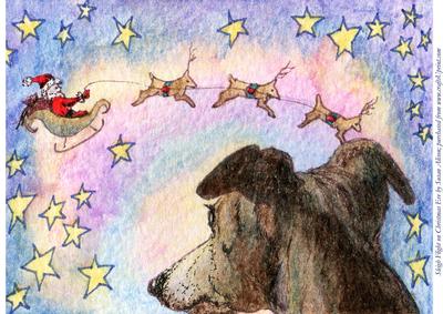Sleigh Flight on Christmas Eve