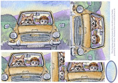 This Corgi Dog Took His Hoomun for a Nice Drive Every Sunday