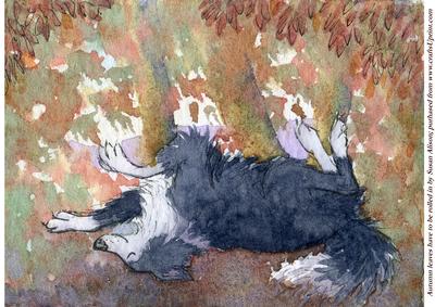 Autumn Leaves Have to Be Rolled In