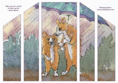 These Corgi Dogs Were in a World of Their Own