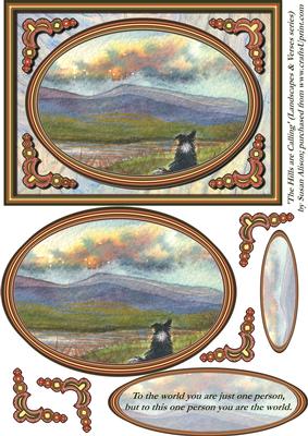 The Hills Are Calling - Landscapes & Verses Series