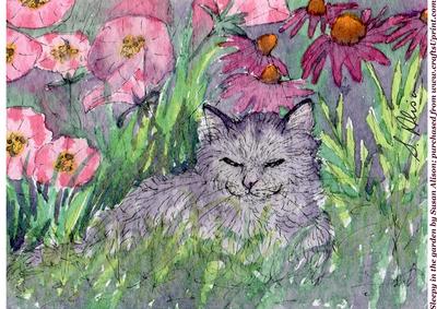 Sleepy in the Garden