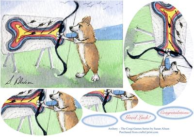 Archery - the Corgi Games Series