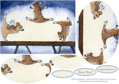 The Artistic Dognastics - the Corgi Games Series