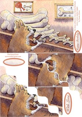 His Bone Collection Was a Family Heirloom Wavy Corner Topper