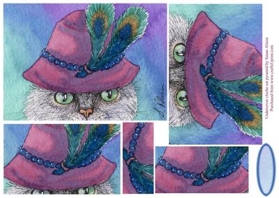 Undercover Cloche Cat Pyramage