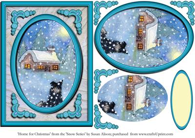 Home for Christmas - from the 'snow Series'