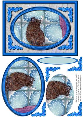 She Loved Snow - from the 'snow Series'