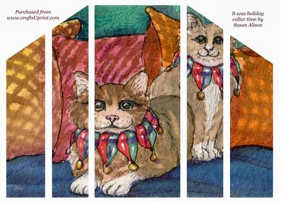 It Was Holiday Collar Time - Theatre Fold
