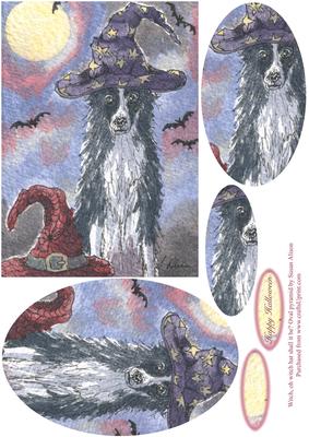 Witch, Oh Witch Hat Shall It Be? Halloween Oval Pyramage
