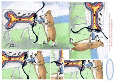 Archery - the Corgi Games Series