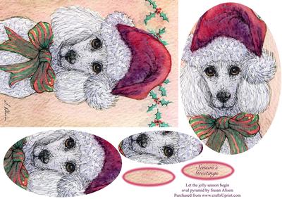 Let the Jolly Season Begin! Oval Pyramage