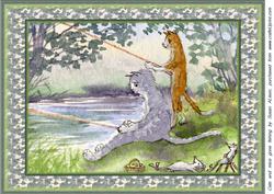 A4 Cats & Mice Gone Fishing