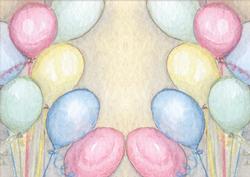 Balloons Backing Paper
