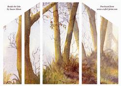 Beside the Lake Theatre Fold Card