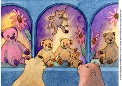 Window Shopping for Teddy Bears