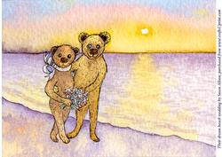 Their Dream Beach Wedding