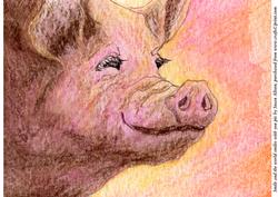 Smile and the World Smiles with You Pig