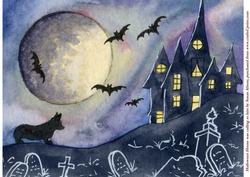 Halloween House Was Calling Him