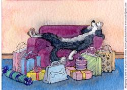 Shopping's Hard on the Paws
