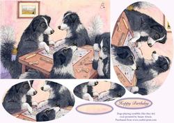 Dogs Playing Scrabble (like They Do)