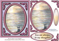 You Are Always in My Thoughts - Landscapes & Verses Series