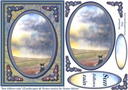 Sun Follows Rain - Landscapes & Verses Series