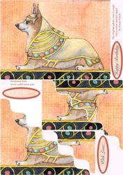 The Original Sphinx -  (wavy Corner Stacker Topper)