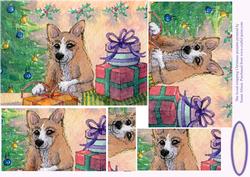 She Loved Wrapping Christmas Presents Pyramid