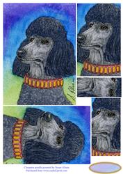 Cleopatra Poodle Pyramid