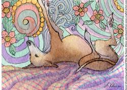 Sweet Dreaming Greyhound Bliss