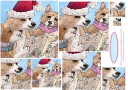Oh, Howly Night! Square Pyramid with Gift Tag