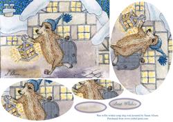 Wee Willie Winkie Corgi Dog Oval Pyramid