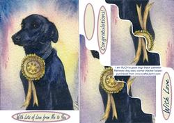 I Am Such a Good Dog! Black Labrador Retriever Dog Stacker
