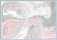 Marbled Backing to Corgi Dog and Vintage Car