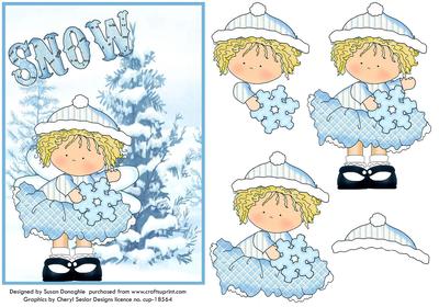 Christmas Snow Angel