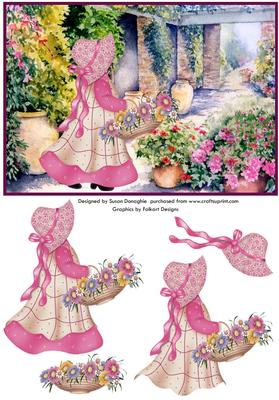 Mary Walking in the Garden