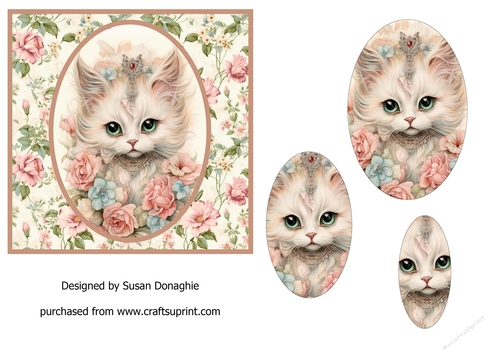 Floral Fantasy Kitten #4