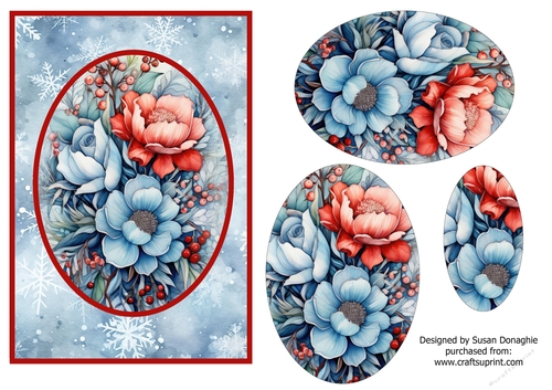 Winter Woodland Flowers #6