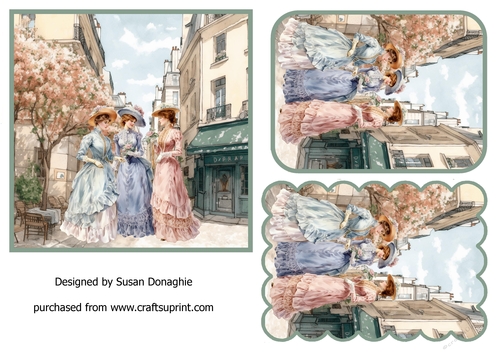 Victorian Ladies in Paris
