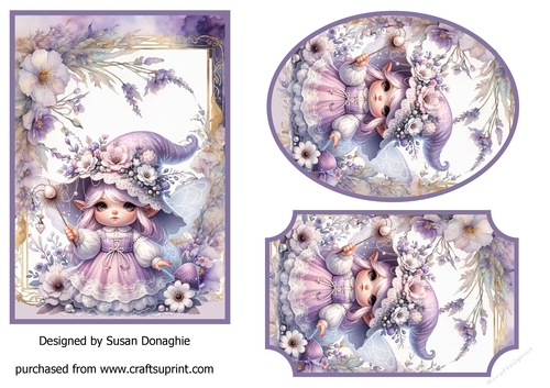 Sugar Plum Fairy Gnome