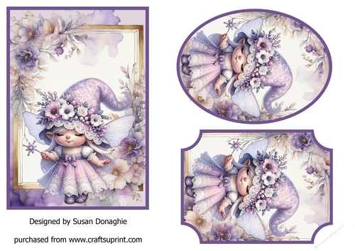 Sugar Plum Fairy Gnome #2