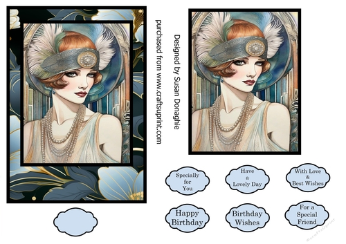 Art Deco Flapper