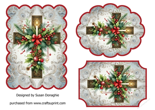 Christmas Cross #1