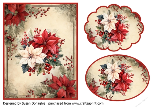Christmas Poinsettias #2