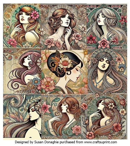 Deco Portraits 01