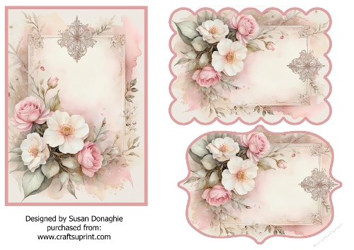 Delicate Flowers in Pink